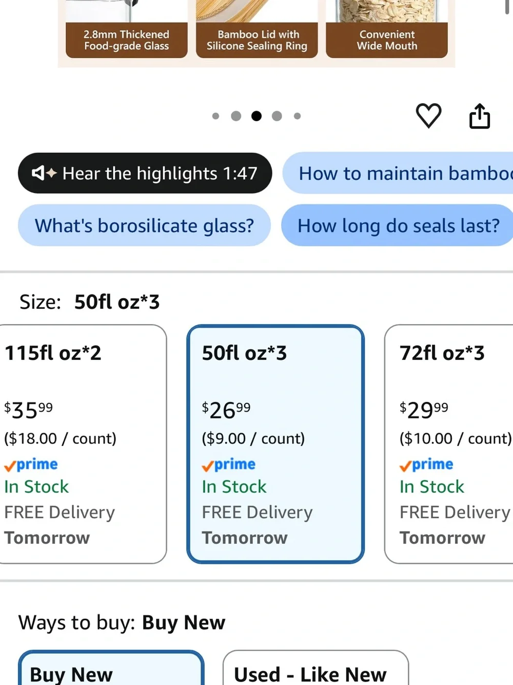 Amazon set three